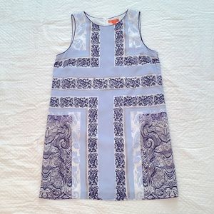 Joe Fresh Powder Blue & Black Shift Dress! Size 16